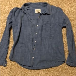 Forever 21 lightweight button up shirt